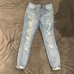 Rue 21 high rise ankle jegging size 6